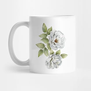 White roses Mug